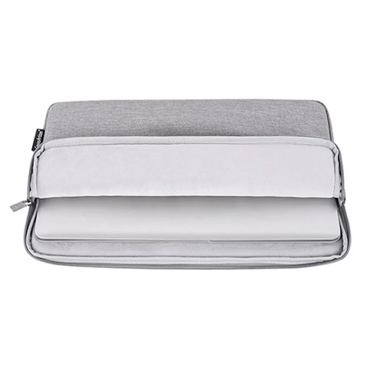 CANVASARTISAN L25-53 Business Style Shockproof Carry Case for 13 inch Laptops Protector Anti-Scratch Notebook Sleeve Bag - Light Grey
