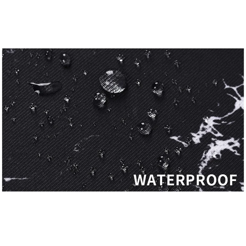 CANVASARTISAN H32-B01 Marble Pattern 15-inch Zipper Laptop Bag Computer Notebook Carrying Pouch Handbag - White