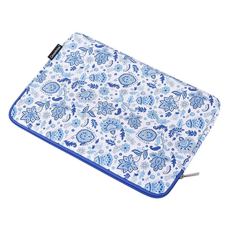 Canvasartisan G54-01 Sac de Rangement en Cuir PU à Piqûre D'amortisseur Pour Ordinateur Portable de 15 Pouces