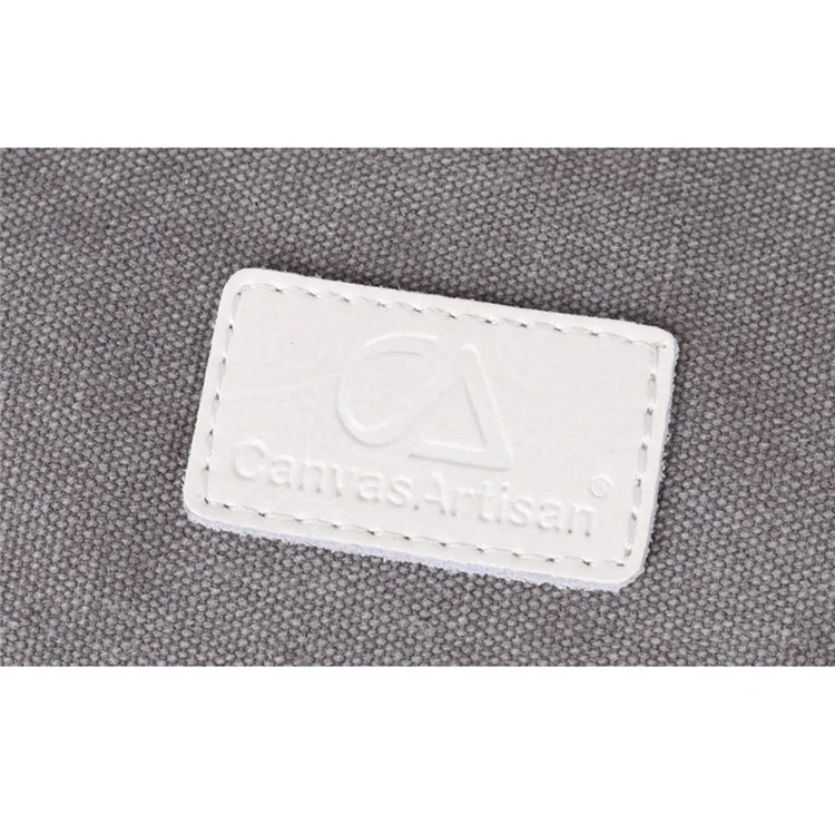 Canvasartisan T38-16 Nationales Muster Gedruckter Leinwandtasche Für 11-zoll - Hellgrau