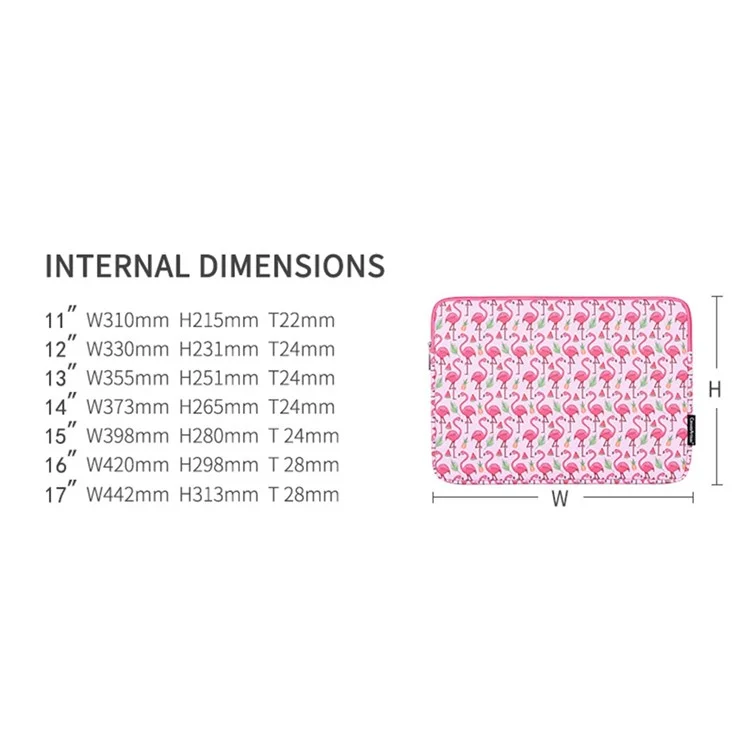 Canvasartisan G58-01 Funda Delgada Portátil Para Portátiles De 15 Pulgadas Patrón De Manga Impresa Bolsa De Manga A Prueba De Golpes PU Conexión De Cuero