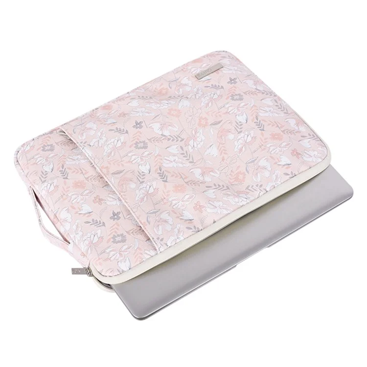 Bolsa De Manga Impresa De Cuero Canvasartisan G4-89 PU Para Portátiles Para Laptops De 15 Pulgadas Bolsa Con Cremallera Con Cremallera Portátil Con Correa Para Manija/bolsa Exterior