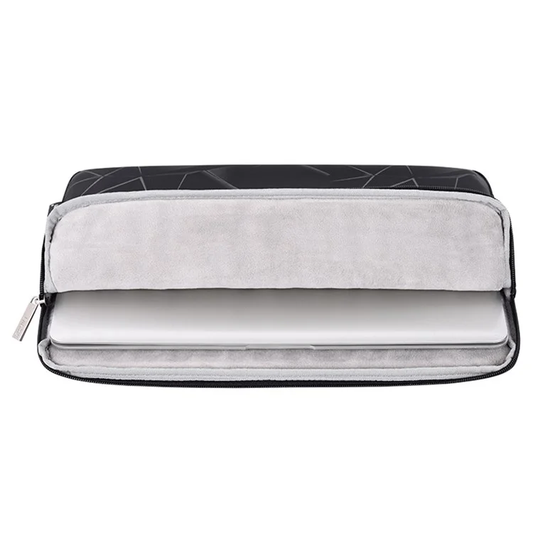 Canvasartisan H6-01 Triangle Géométrique Imprimé Sac à Manches Portables Pour Ordinateur Portable de 13 Pouces Bagure de Carnet Anti-délai D'orgue