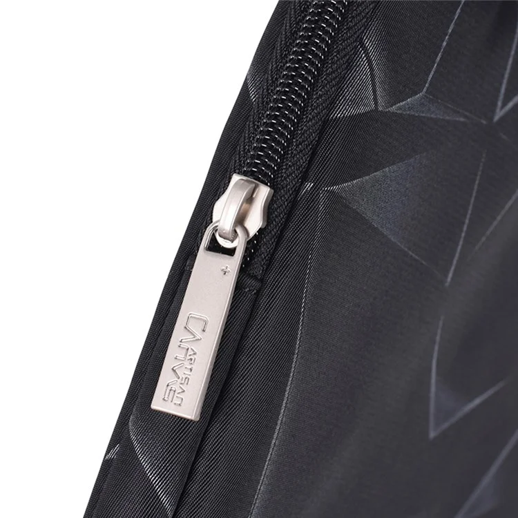 Canvasartisan H6-01 Triangle Géométrique Imprimé Sac à Manches Portables Pour Ordinateur Portable de 13 Pouces Bagure de Carnet Anti-délai D'orgue
