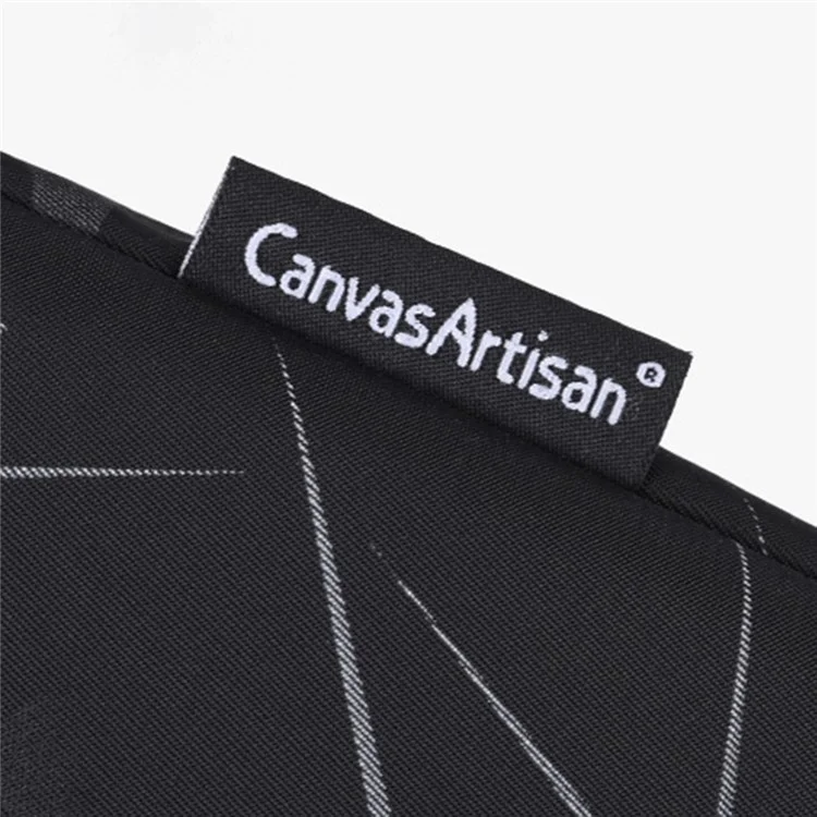 Canvasartisan H6-01 Triangle Géométrique Imprimé Sac à Manches Portables Pour Ordinateur Portable de 13 Pouces Bagure de Carnet Anti-délai D'orgue