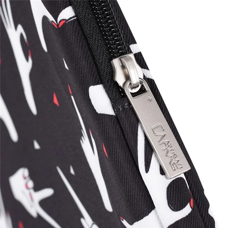 CANVASARTITISAN H21-01 PADRÃO PADRÃO DE MANEVA PORTÁVEL IMPRESSO PARA LAPTOPS DE 13 POLENTE LAPTOPS CARREGEM CASE CHUPKERTOBE SACO