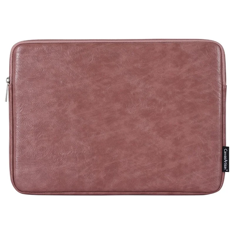 CANVASARTISAN L31-03 Light Slim PU Leather Carry Case for 13-inch Laptops Portable Sleeve Bag Notebooks Bag - Brown