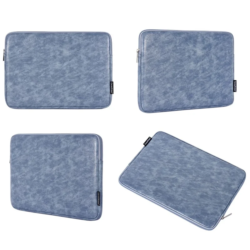 CANVASARTISAN L31-03 Light Slim PU Leather Carry Case for 13-inch Laptops Portable Sleeve Bag Notebooks Bag - Brown