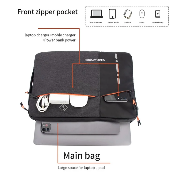 MA470 13,3-14 Zoll Schutzhülle Hülle Business Computer Notebook Ultrabooks Traging Case Cover