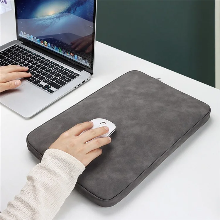 ND12 14.1-15.4 Zoll Laptop-Sleeve für MacBook Pro Soft Fluff Futter Kratzfeste Notebook-Schutztasche - Gelb
