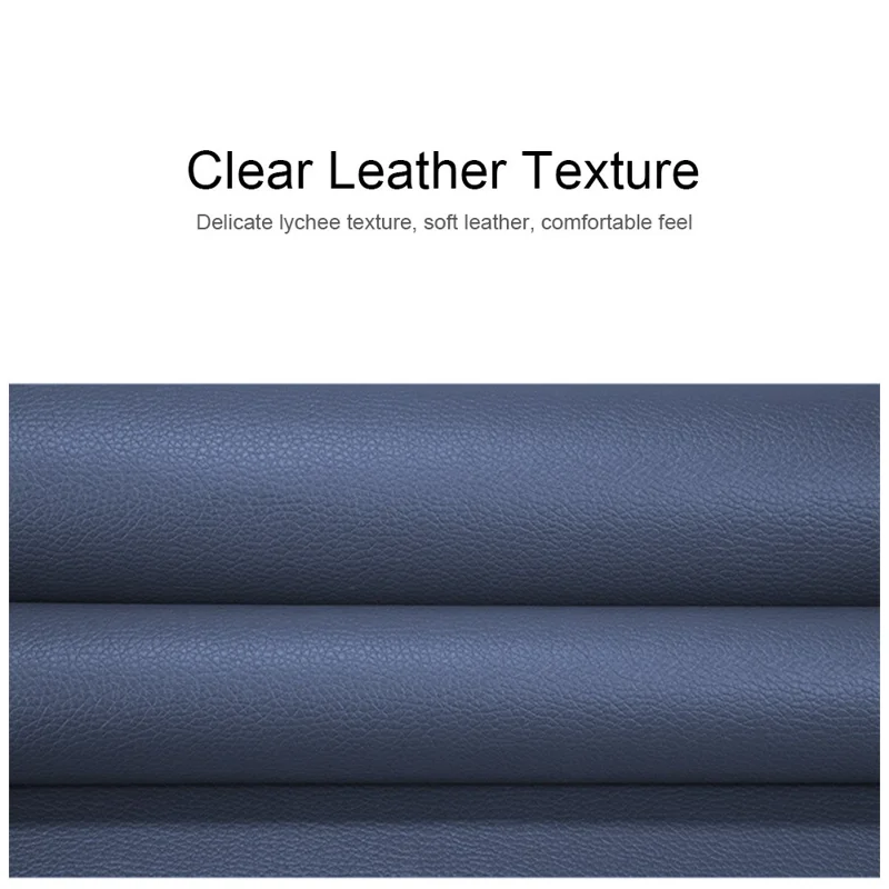 For MacBook 13''/14'' Laptop Storage Bag Multifunction PU Leather Mouse Pad Notebook Computer Sleeve Pouch - Dark Blue