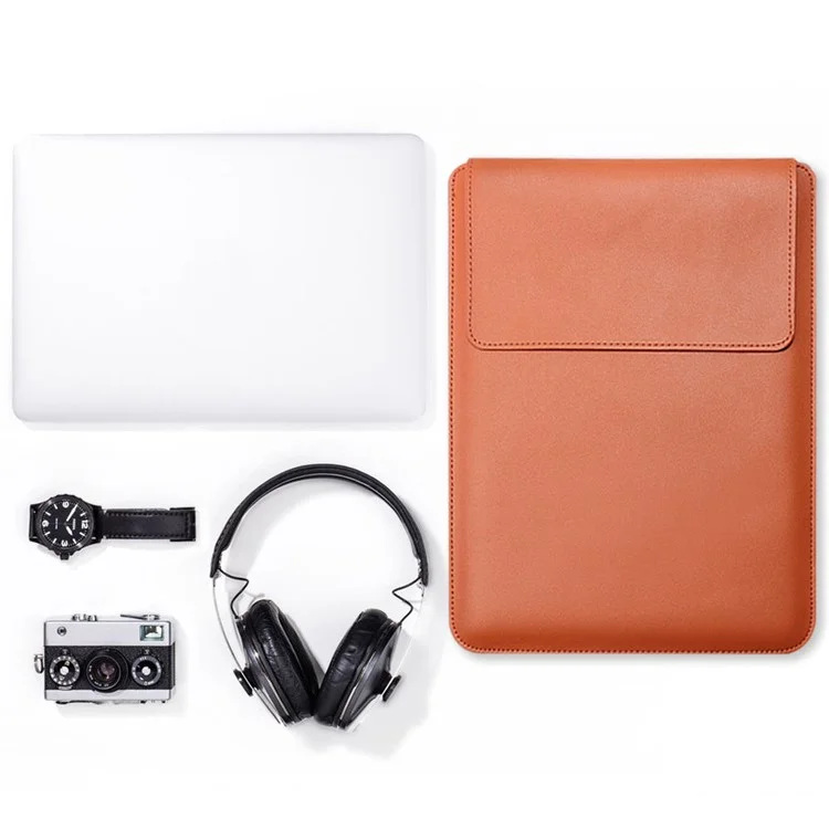 Для 15 ''/15,6 '' Сумка Для Хранения Ноутбуков Mutifunction Mouse Padbook Notebook Набор Компьютера - Коричневый