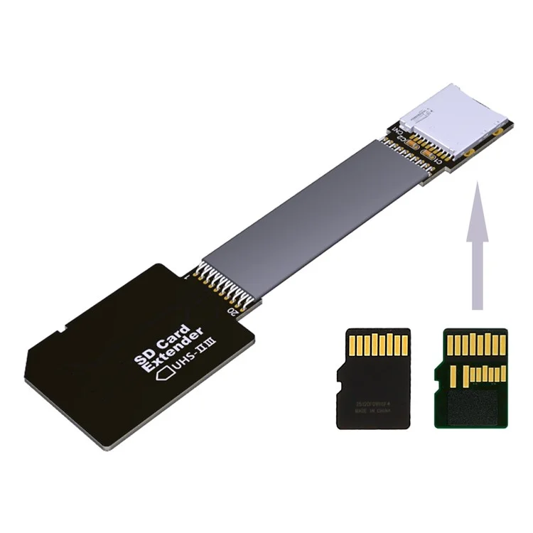 EP-012-B43SF SD Male Extender to TF Card Female Extension Cable Adapter