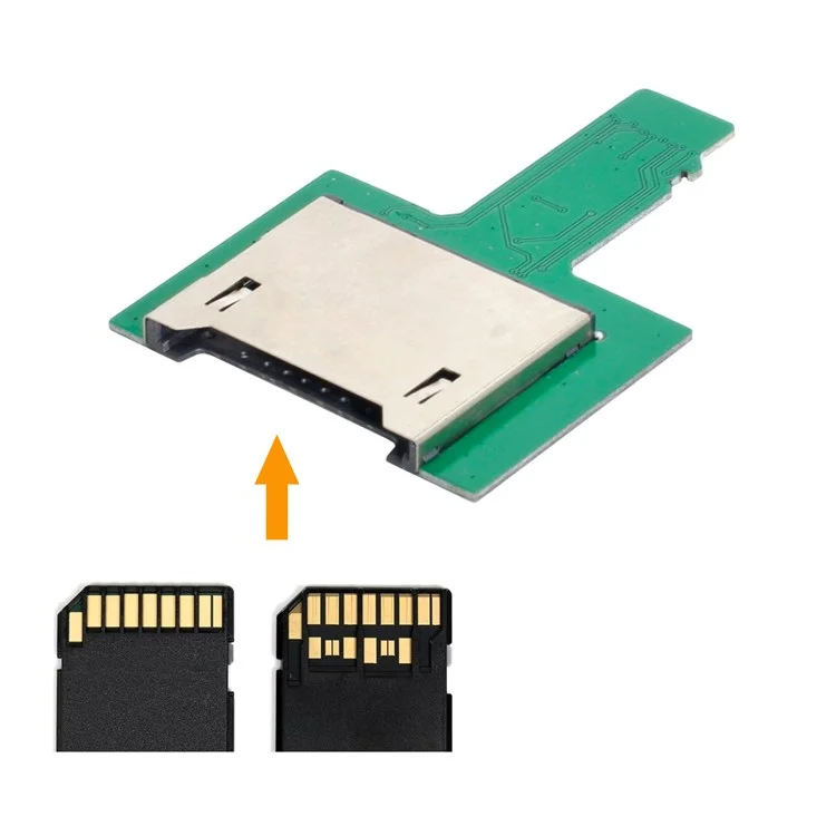 EP-016 Adaptador Extensor PCBA de Hembra a Macho TF para SD/SDHC/SDXC UHS-III Connector para GPS, ROCK Pi 4 Raspberry Pi SCM Placa de Desarrollo