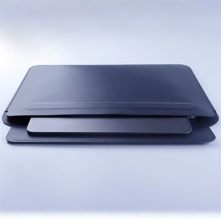 Laptop Sleeve Bag 15.4-inch Storage Bag Portable Notebook Tablet PC Protective Envelope Case - Blue
