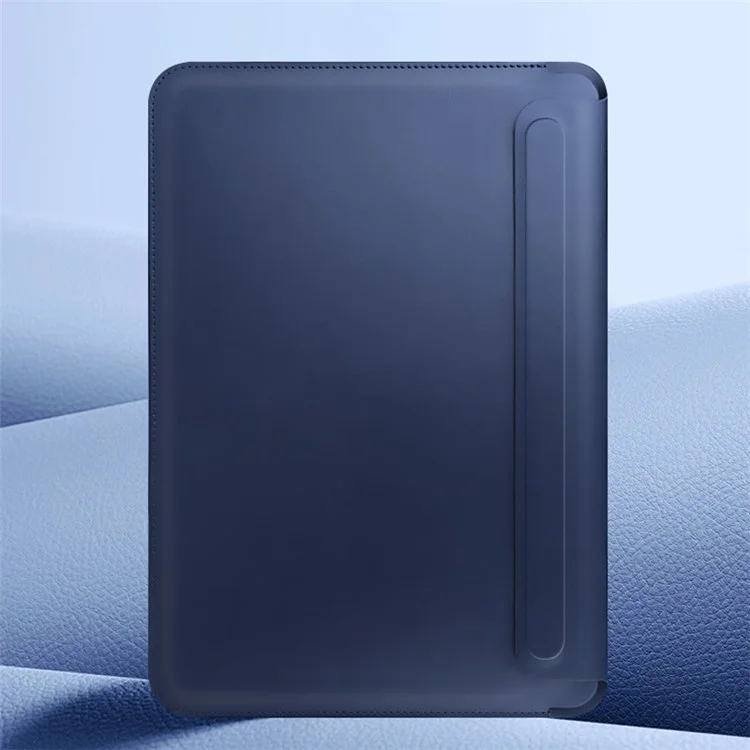 Laptop Sleeve Bag 15.4-inch Storage Bag Portable Notebook Tablet PC Protective Envelope Case - Blue