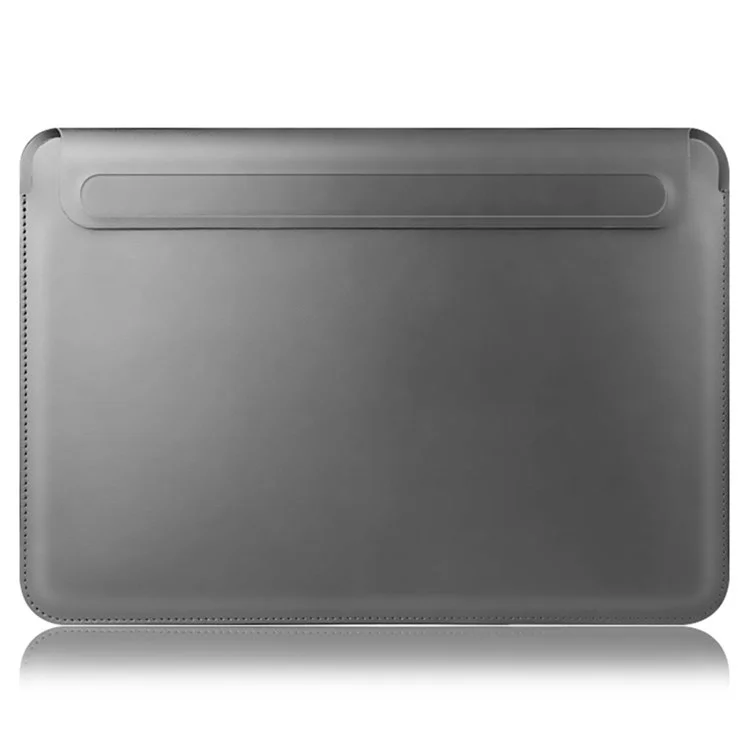 Manga De Laptop De 12 Polegadas Ultra-Fhin Couather Notebook Poc Bolsa Mouse Pad Para Casa E Escritório - Cinza