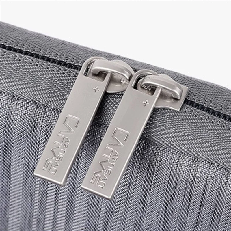 CANVASARTISAN L28-19 12-inch Laptop Protective Sleeve Business Style Notebook Carrying Bag (Horizontal Type) - Red