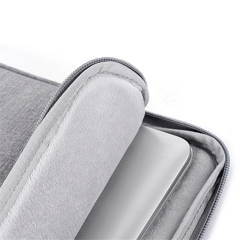 CANVASARTISAN L25-58 14-inch Laptop Bag Soft Liner Zipper Protective Sleeve Notebook Handbag Carrying Case - Black