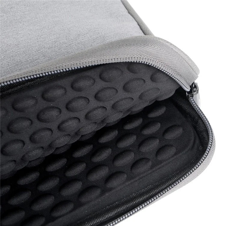 OKADE T61 Portable Storage Pouch for 14-14.6inch Laptop Bag Shockproof Air Cushion Lining Carrying Bag - Grey