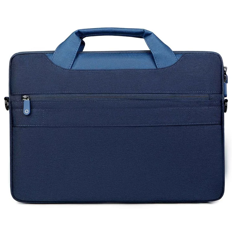 Okade T62 Bolso de Cuaderno Para 15.4-16 Pulgadas Laptop Shock-air Cushion Fining Bag Pouch de Almacenamiento (con Correa Para el Hombro) - Azul Oscuro