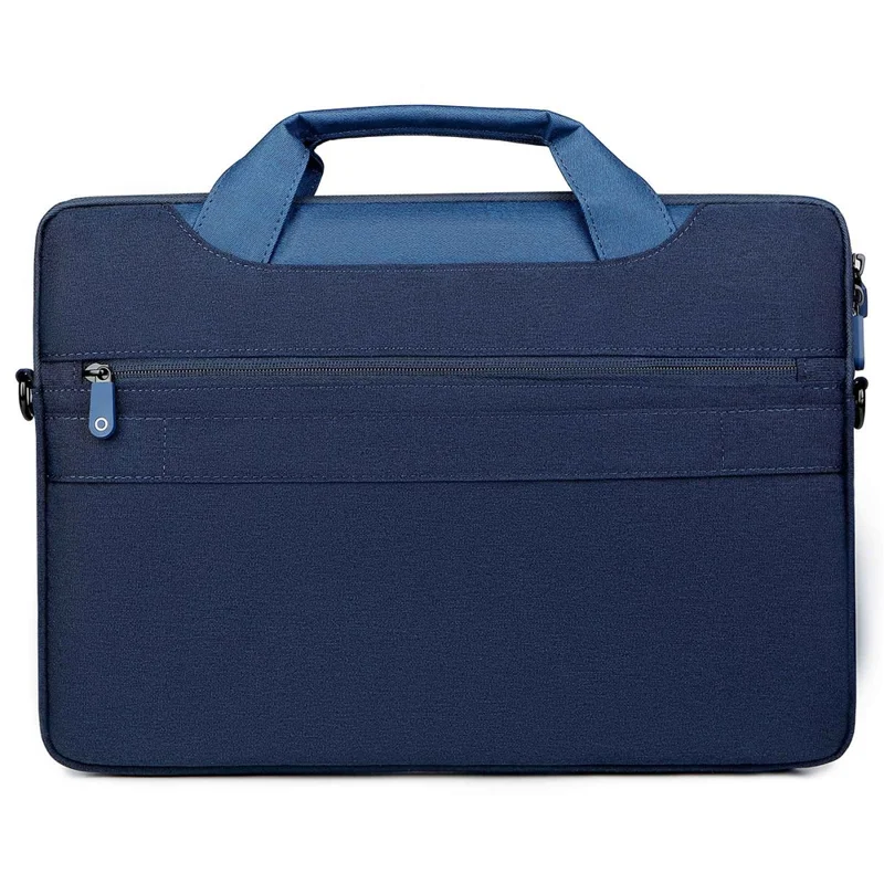 OKADE T62 Notebook Handbag for 15.4-16inch Laptop Shockproof Air Cushion Lining Protective Bag Storage Pouch (with Shoulder Strap) - Light Grey