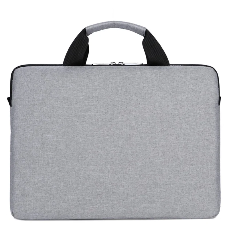 OKADE B022 15.6inch Notebook Soft Lining Protective Bag Anti-drop Laptop Handbag (with Shoulder Strap) - Black