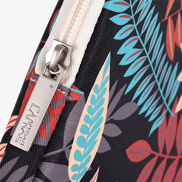 CANVASARTISAN 12-inch Laptop Shockproof Carrying Bag Colorful Leaves Print Notebook Protective Sleeve - H30-01