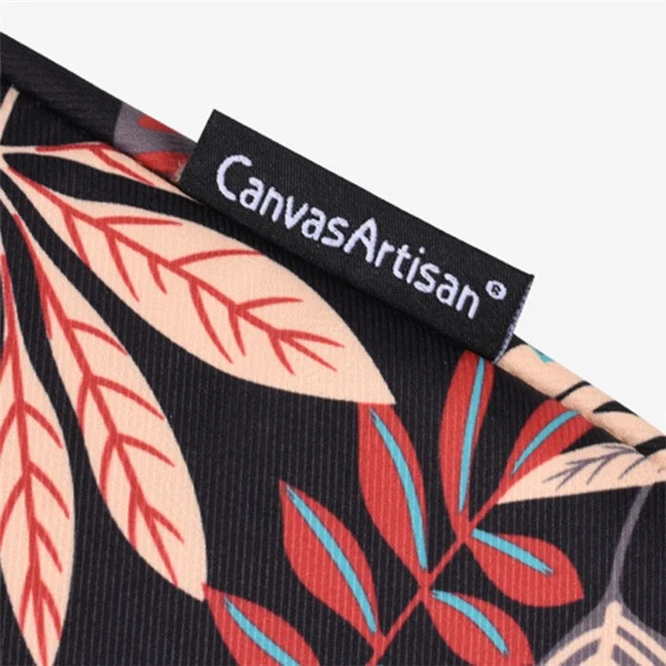 CANVASARTISAN 12-inch Laptop Shockproof Carrying Bag Colorful Leaves Print Notebook Protective Sleeve - H30-01