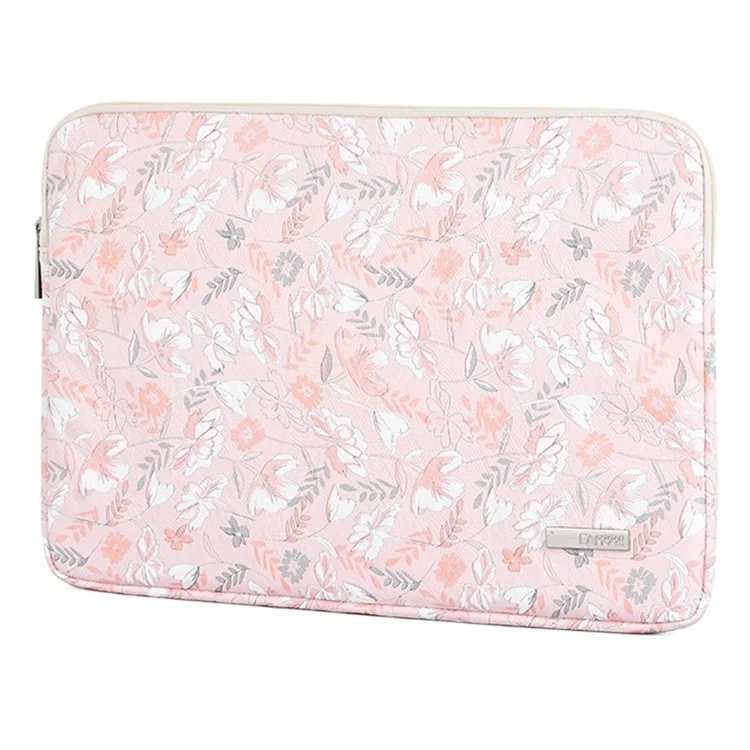 CANVASARTISAN G4-01 Pattern Printed Sleeve Bag for 12-inch Laptops Portable PU Leather Carry Case Shockproof Storage Bag