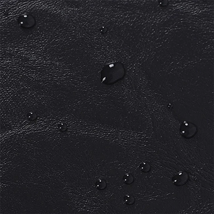 CANVASARTISAN  L38-T0311 Anti-Scratch Sleeve Bag for 13 inch PU Leather Laptops Carry Case Portable Slim Case with Small Bag - Black