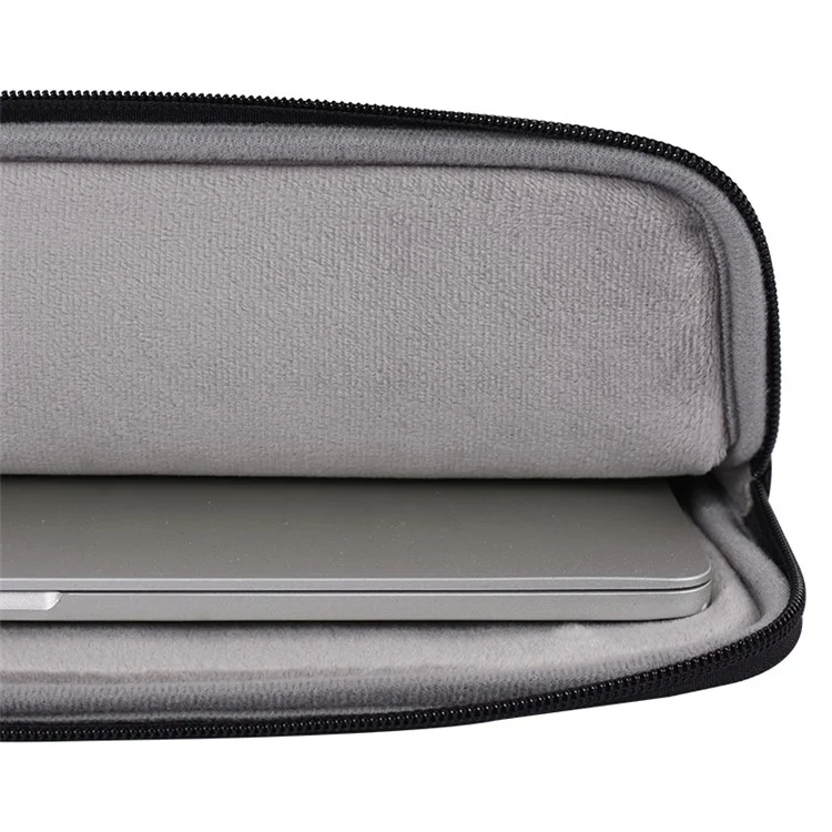 CANVASARTISAN  L38-T0311 Anti-Scratch Sleeve Bag for 13 inch PU Leather Laptops Carry Case Portable Slim Case with Small Bag - Black