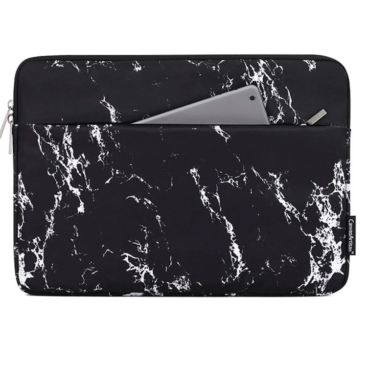 CANVASARTISAN H32-11 sac de transport pour ordinateur portable de 11 pouces, housse de protection imprimée pour ordinateur portable étanche - Noir