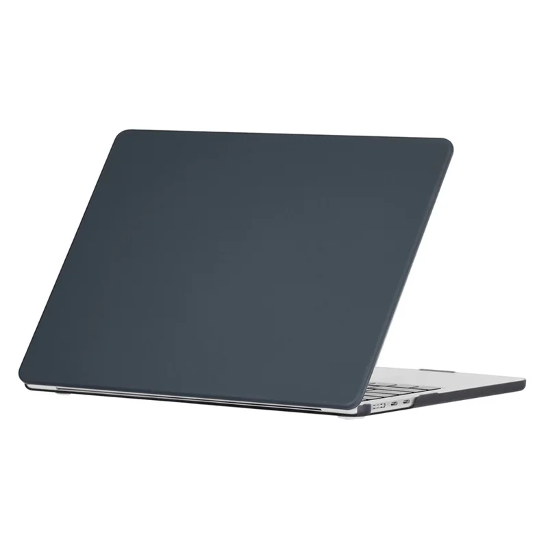 ENKAY HAT PRINCE Matte Laptop Hoes voor MacBook Air 13 inch (2025) / (2024) A2681 (M2) / A3113 (M3) / (2022) (EU) Cover met TPU Folie - Cyaan