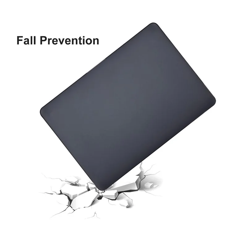 ENKAY HAT PRINCE per MacBook Air 13 pollici (2024) A2681 (M2) / A3113 (M3) / (2022) Custodia Antigraffio - Nero
