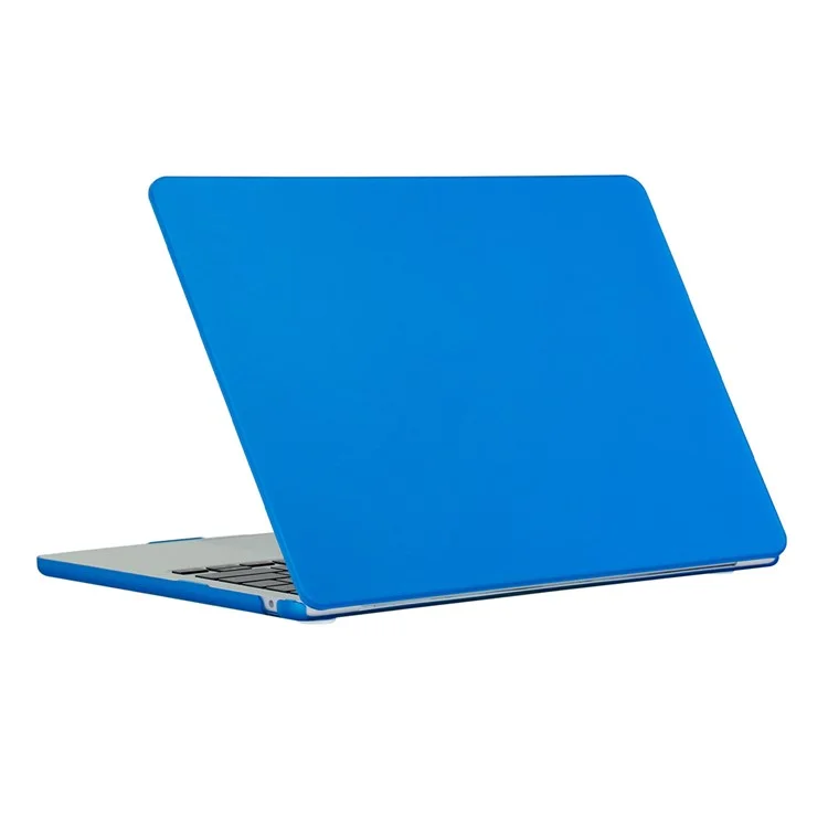 Enkay Hat Prince For MacBook Air 13 Polegadas (2024) A2681 (M2) / A3113 (M3) /(2022) Casa de PC Matte Anti-race - Azul Escuro