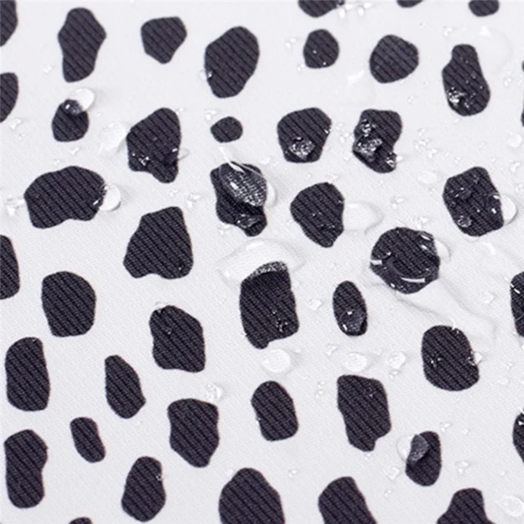 CANVASARTISAN H36-11 12-inch Laptop Soft Lining Protective Sleeve Black Spotted Notebook Carrying Bag