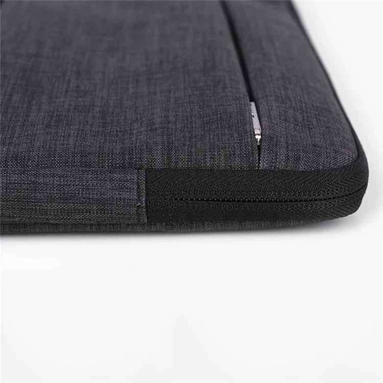 CANVASARTISAN L2-08 11-inch Notebook Sac de transport antichoc Sac étanche pour ordinateur portable avec fermeture éclair (avec poignée) - Noir