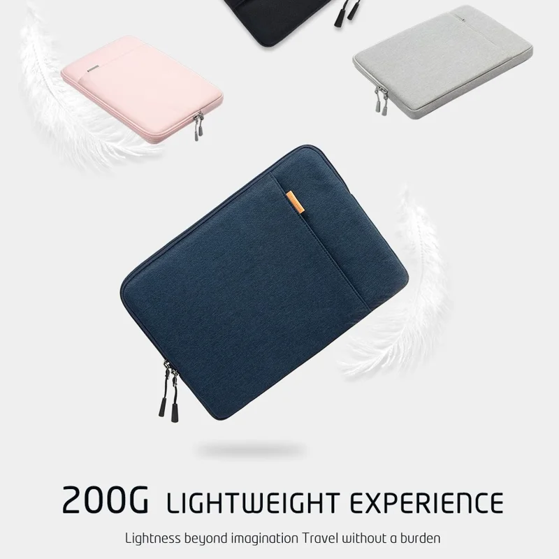 VALUEWIN VL025 13 Inch Multifunction Notebook Computer Slim Sleeve Case Laptop Carrying Bag for MacBook - Grey