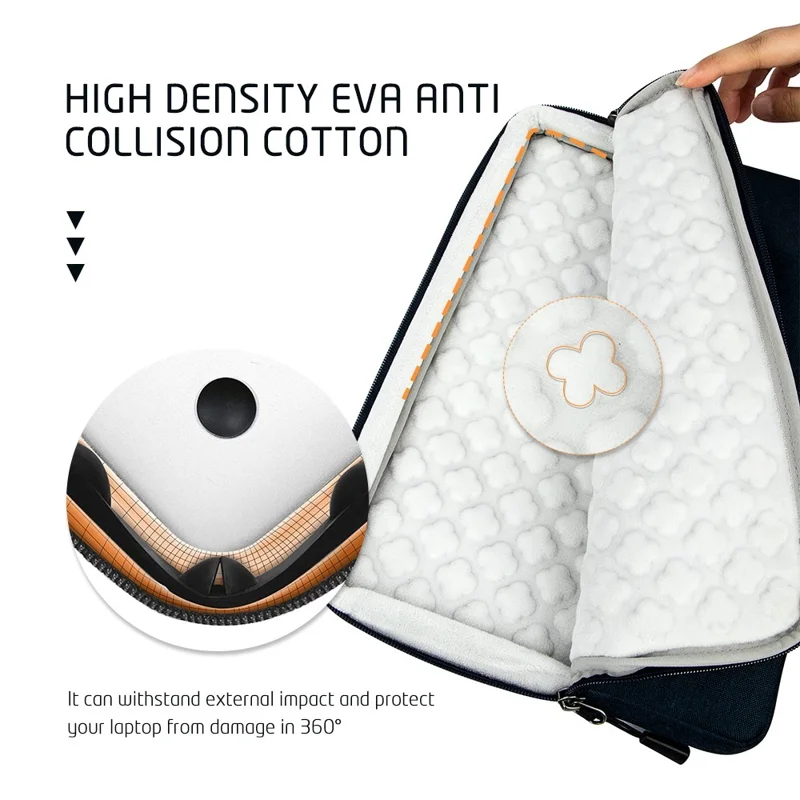 VALUEWIN VL025 13 Inch Multifunction Notebook Computer Slim Sleeve Case Laptop Carrying Bag for MacBook - Grey