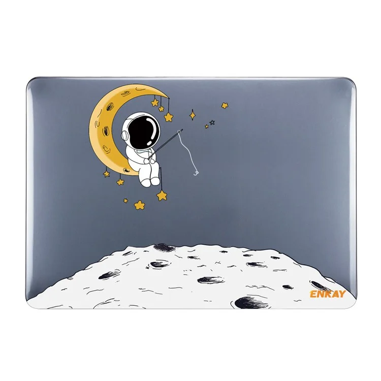 Enkay Hat Prince Protective Case Para MacBook Pro 15 Polegadas (2016) A1707 / A1990 (versão Dos Eua) Padrão de Astronauta Caso Anti-Drop Com TPU Teclado Filme + Plugues à Prova de Poeira - Astronauta No.3
