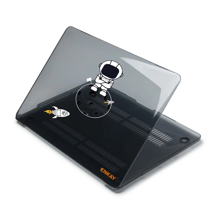 Enkay Hat Prince Per MacBook Air 13 Pollici (2020) A2179 / A2337 (versione Statunitense) Custodia Per Laptop Anti-scratch di Astronauta Con Copertina Tastiera TPU + Spine a Prova di Polvere - Astronauta n. 4