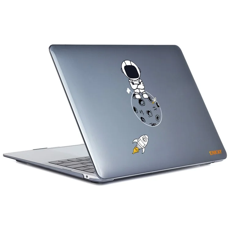 Enkay Hat Prince Per MacBook Air 13 Pollici (2020) A2179 / A2337 (versione Statunitense) Custodia Per Laptop Anti-scratch di Astronauta Con Copertina Tastiera TPU + Spine a Prova di Polvere - Astronauta n. 4