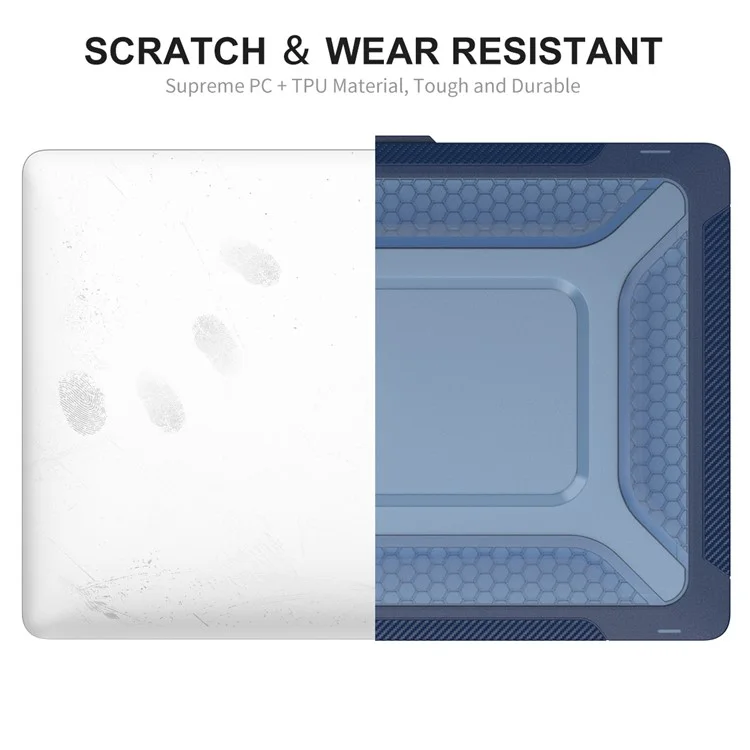 ENKAY HAT PRINCE Laptop Case for MacBook Pro 16 inch (2024) (2023) (2021) A2485 (US Version) Astronaut Pattern Notebook Cover Set - Blue