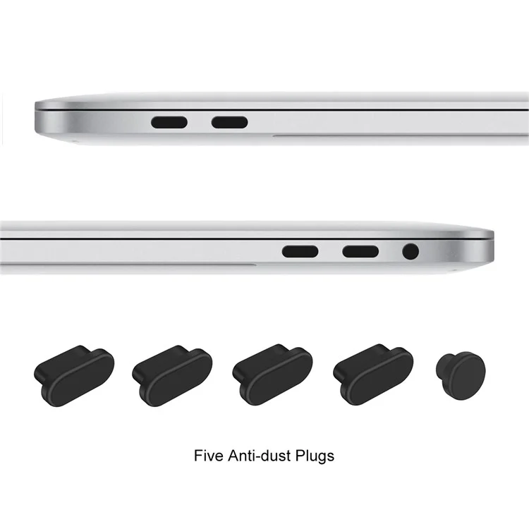 Enkay Hat Prince Para MacBook Pro 13 Inch (2016) /(2018) /(2019) A1706 / A1989 / A2159 (versión de la Ue) Case de Disipación de Calor de PC Dura Con Película de Teclado TPU + Enchufes a Prueba de Polvo - Caqui