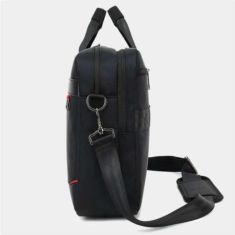 COOLBELL CB-2120 Large Capacity 15.6'' Notebook Computer Bag Tote Hand Bag Messenger Shoulder Crossbody Bag Laptop Business Briefcase - Black