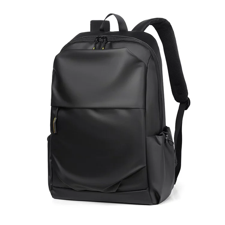 15.6-inch Laptop Backpack Large Capacity Men Daypack Rucksack for Travel Business - Black
