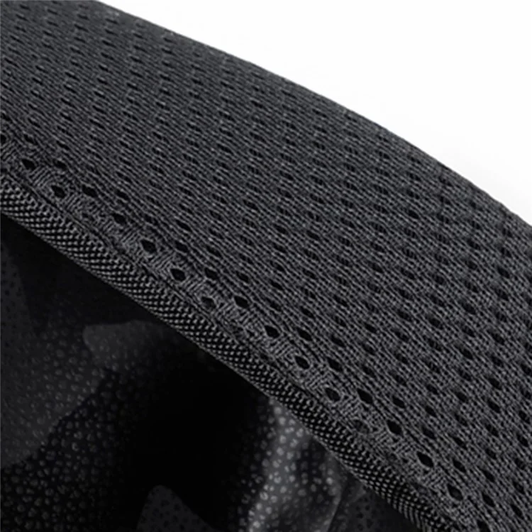 Mochila Impermeável Camuflada para Homens, Bolsa de Viagem para Laptop de 14 Polegadas, Bolsa de Ombro Dupla - Preta