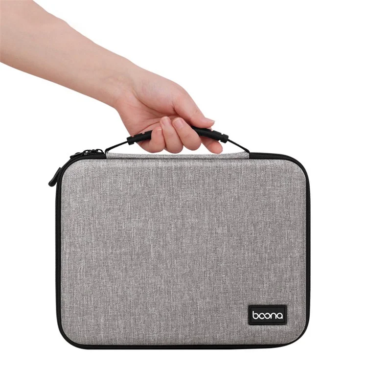 BAONA For iPad Pro 11 Inch Storage Case Shockproof EVA Hard Shell Carrying Bag Tablet Handbag - Grey