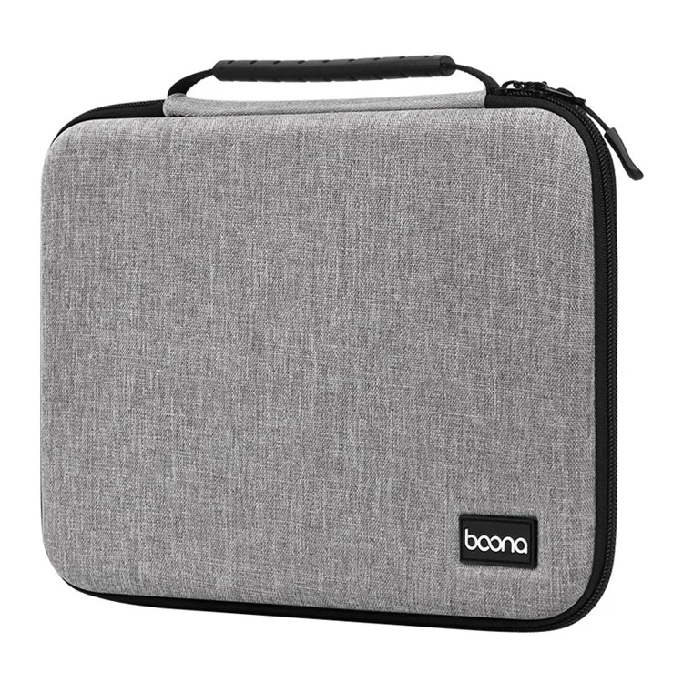 BAONA For iPad Pro 11 Inch Storage Case Shockproof EVA Hard Shell Carrying Bag Tablet Handbag - Grey